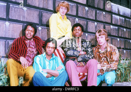 Il Regno Unito è uguale a R&B Gruppo nel 1968. Foto Tony Gale Foto Stock