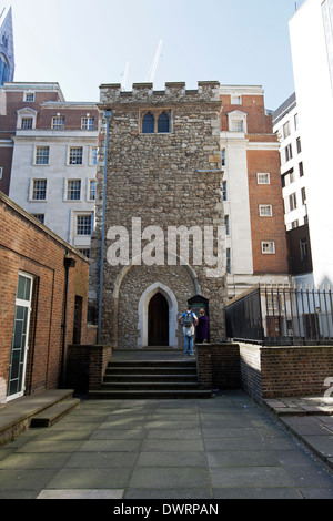 Tutti Hallows la torre di colorazione, la città di Londra, Inghilterra, Regno Unito. Foto Stock