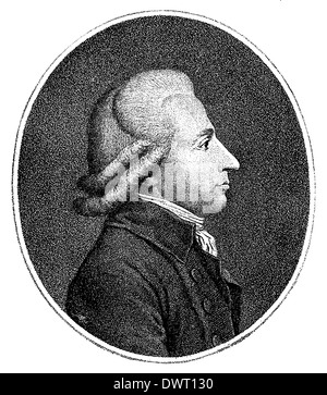 Emmanuel Joseph Sieyès, Abbé Sieyès, (nato il 3 maggio 1748 - è morto il 20 giugno 1836), il sacerdote francese e del politico teorico della rivoluzione francese e il consolato francese. Un'immagine contemporanea di J. Guerin Foto Stock