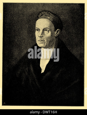 Jakob Fugger (nach Albrecht Dürers Gemälde in der älteren Pinakothek in München) Foto Stock