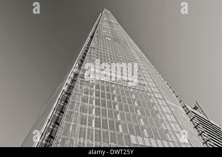 Vista del Shard, London Bridge Quarter, London, England, Regno Unito Foto Stock
