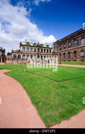 In Germania, in Sassonia, Dresda, lo Zwinger Foto Stock