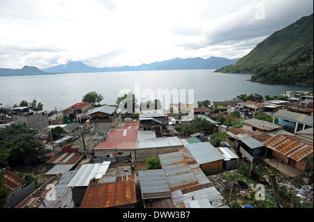 San Antonio Palopo, Solola, Guatemala. Foto Stock