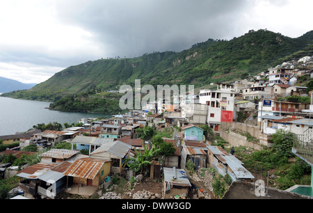 San Antonio Palopo, Solola, Guatemala. Foto Stock