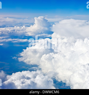 Sfondo naturale: cielo nuvoloso Foto Stock