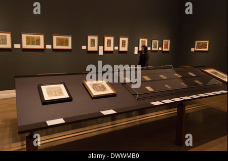 Renaissance impressioni: Chiaroscuro xilografie, mostra presso la Royal Academy of Arts di Londra Foto Stock