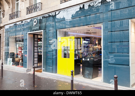 Fotocamera Prophot store, Boulevard Beaumarchais, Parigi, Francia Foto Stock