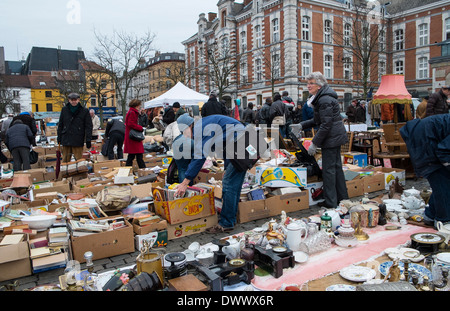 Mercatino delle pulci Foto Stock