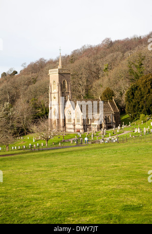 Chiesa di St Etheldreda o St Audries, West Quantoxhead, Somerset, Inghilterra Foto Stock