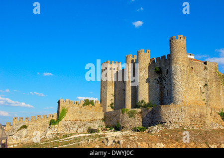 Castello di Obidos Foto Stock