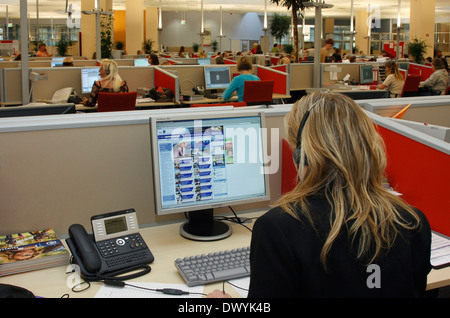 Fonte di comunicazione centro Berlino Foto Stock