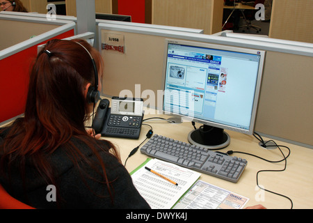 Fonte di comunicazione centro Berlino Foto Stock