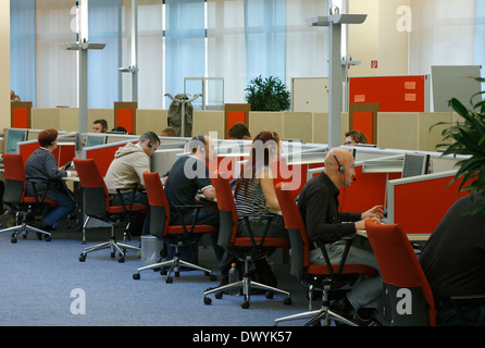 Fonte di comunicazione centro Berlino Foto Stock