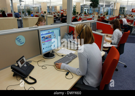 Fonte di comunicazione centro Berlino Foto Stock