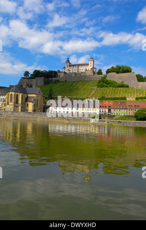 Fortezza di Marienberg, Wurzburg Foto Stock