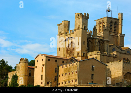 St Nazaire cattedrale, Beziers Foto Stock
