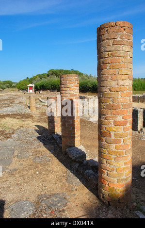 Le rovine romane, Conimbriga Foto Stock
