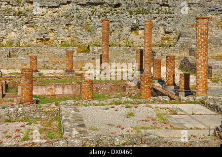 Le rovine romane, Conimbriga Foto Stock