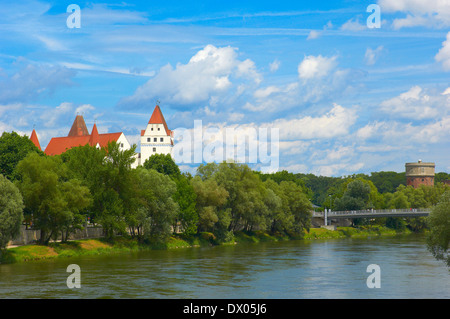 New Castle, Ingolstadt Foto Stock