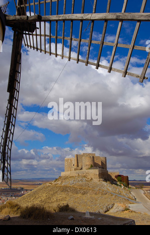 Castillo de Consuegra, Consuegra Foto Stock