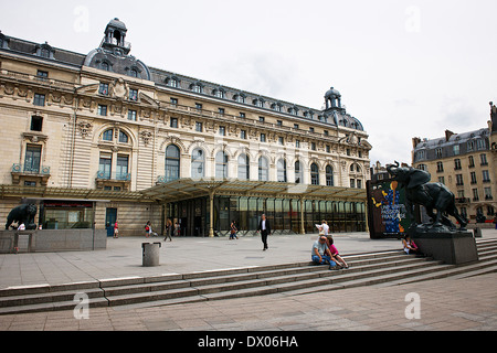 Il Museo d' Orsay a Parigi, Francia Foto Stock