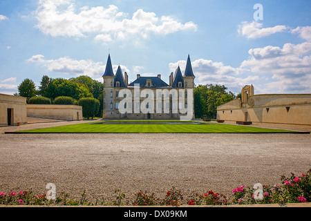 Chateau Pichon Longueville Foto Stock