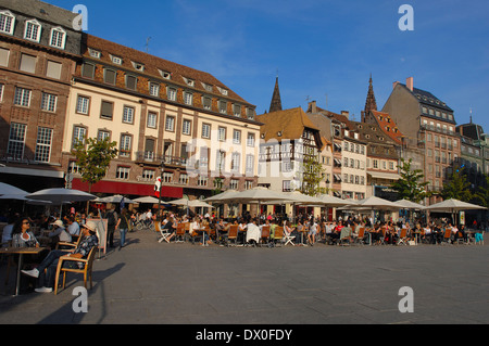 Place Kleber, Strasburgo Foto Stock