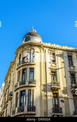 Lo stile francese di architettura nel quartiere Palermo di Buenos Aires, Argentina Foto Stock