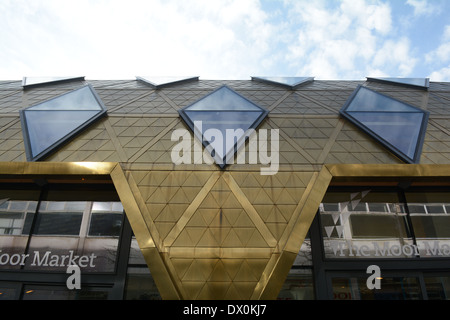 Mercato di Moro - Architettura della città di Sheffield, England, Regno Unito Foto Stock