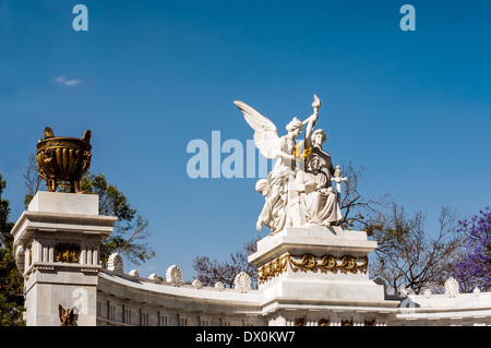 Monumento a Benito Juarez di Città del Messico Foto Stock