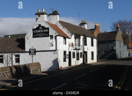 Esterno di ceres inn fife scozia marzo 2014 Foto Stock