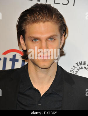 Los Angeles, California, USA. 16 Mar, 2014. Keegan Allen frequentando il Paley Centre for Media 31 PaleyFest annuale presenta: ''è un piccolo grazioso bugiardi" tenutosi presso il Teatro Dolby in Hollywood, la California il 16 marzo 2014. 2014 Credit: D. lunga/Globe foto/ZUMAPRESS.com/Alamy Live News Foto Stock