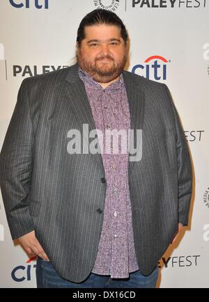 Los Angeles, CA, Stati Uniti d'America. 16 Mar, 2014. Jorge Garcia presso gli arrivi per perso il decimo anniversario Reunion alla XXXI Paleyfest annuale 2014, Dolby Theatre a Hollywood e Highland Center, Los Angeles, CA Marzo 16, 2014. Credito: Dee Cercone/Everett raccolta/Alamy Live News Foto Stock