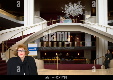 Interno della Metropolitan Opera House. New York è la città che ospita il Metropolitan Opera House, il Metropolitan Foto Stock