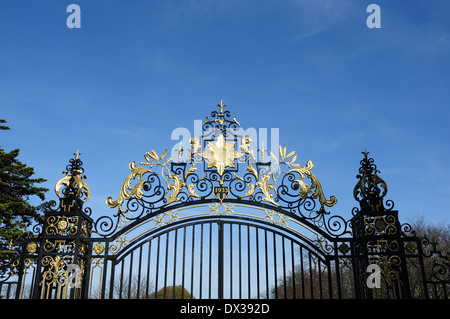 Chester Road cancelli, Regent's Park, London, England, Regno Unito Foto Stock