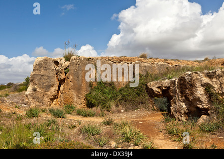 Museo archeologico del sito le Tombe dei Re a Paphos, Cipro. Foto Stock