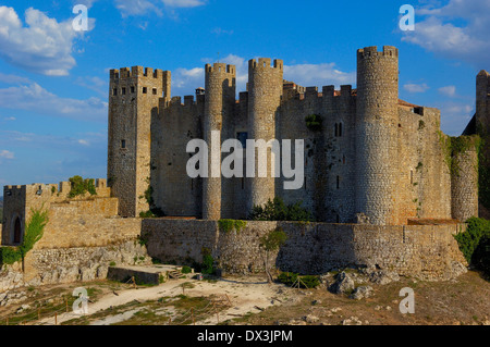 Castello di Obidos Foto Stock