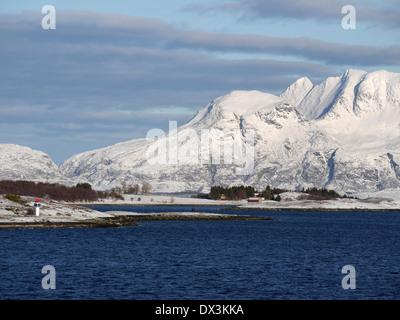 Brønnøysund, brønnøy, Nordland, Norvegia Foto Stock