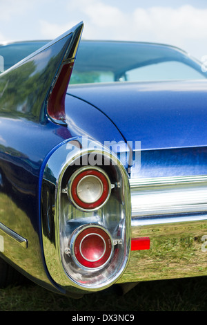 Le luci di stop posteriori full-size auto di lusso Cadillac Coupe de Ville, 1960 Foto Stock