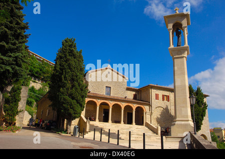 Basilica di San Quirino, San Marino Foto Stock