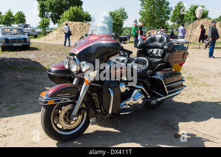 Motocicletta Harley Davidson Electra Glide Ultra Classic Foto Stock