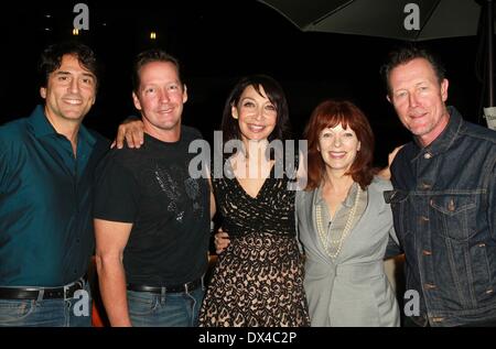 Vincent Spano, D. B. Sweeney, Illeana 'facile da assemblare' Stagione 4 screening premiere detenute a Sundance Theatre West Hollywood, California - 15.10.12 con: Vincent Spano, D. B. Sweeney, Illeana dove: Dougla, California, Francia Quando: 15 Ott 2012 Foto Stock