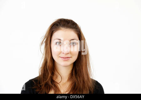 Ritratto di una giovane donna Foto Stock