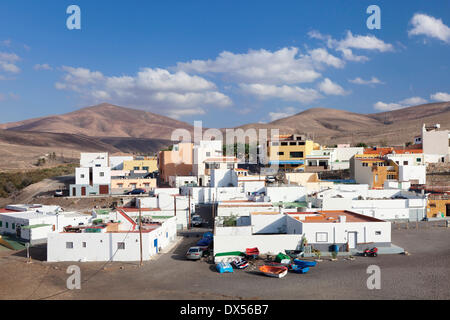 Città di Ajuy, Fuerteventura, Isole Canarie, Spagna Foto Stock