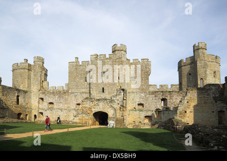 Il castello di Bodium in East Sussex Foto Stock