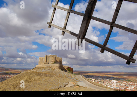 Castillo de Consuegra, Consuegra Foto Stock