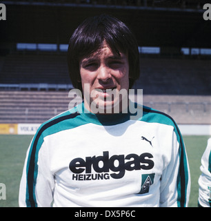 Calcio, Bundesliga, 1976/1977, Borussia Moenchengladbach, presentazione della squadra, ritratto Rudolf fusi Foto Stock