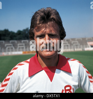 Calcio, 2. Bundesliga Nord, 1977/1978, Rot Weiss Essen, presentazione della squadra, ritratto Gerd Woermer Foto Stock