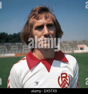 Calcio, 2. Bundesliga Nord, 1977/1978, Rot Weiss Essen, presentazione della squadra, ritratto JOSZEF HORVATH Foto Stock