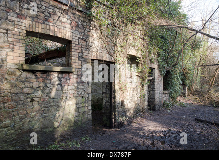 Fussells Old Iron Works, Mells, Somerset, Inghilterra, Regno Unito Foto Stock